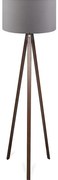 Lampă de podea AYD, 1 x E27, 40W, 230V, maro/gri