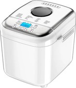 La mâna a doua: Masina de facut paine Crown CBM-6511, 600W, 1L, 19 programe, Timer, Afisaj LCD, Memorie, Alb