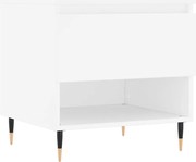 vidaXL Măsuță de cafea, alb, 50x46x50 cm, lemn prelucrat