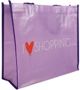 Geanta de cumparaturi SHOP & GO 37 cm - mai multe variante Varianta: I love shopping