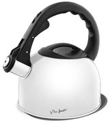 Lamart - Ceainic 2 l alb/inox