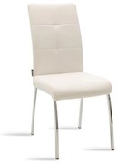 Scaun Bucatarie/Dining Arries Piele Ecologica Alb