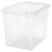 Cutie de depozitare SmartStore Classic cu cleme albe, 52 l, 52 l