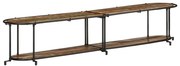 vidaXL Dulap TV, 200x42x40 cm, lemn masiv recuperat