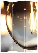 Paravan - becul aprins (126x170 cm)