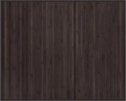 vidaXL Covor dreptunghiular, maro închis, 80x100 cm, bambus