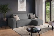 Colțar extensibil Avia Mini universal - grafit catifea reiată Lincoln 90