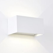 Aplica LED dimabila iluminat exterior ambiental IP54 DAVOS Double alb MA-8606