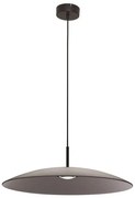 Lustra LED design modern POLIFEMO fumuriu, 60cm