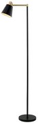 Lampadar, lampa de podea design modern Ging negru, auriu