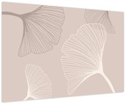 Tablou - Frunze bej N⁰6 (90x60 cm)