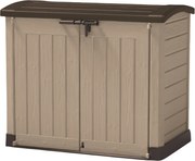 Keter cutie de depozitare pentru grădină Store It Out ARC, 146 x 82 x 120 cm, bej