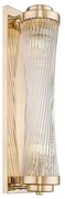 Aplica de perete eleganta design modern SERGIO auriu H-57cm