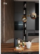 Lustră pe cablu ROY Redo 01-2779 5xG9/10W/230V