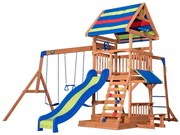 Loc de joacă copii cu leagăne și tobogan Northbrook