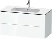 Duravit L-Cube dulap 102x48.1x55 cm sub chiuveta pe perete alb LC624208585