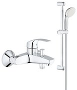 Pachet baterie cada/dus Grohe + set dus cu bara Grohe New Mono (33300002,27853001)