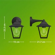 Philips - Aplică de perete pentru exterior JULI 1xE27/25W/230V IP44