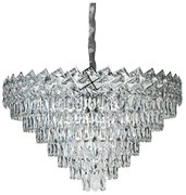 Candelabru Cristal, Elit'S, Esn Amora,60cm, Cromat