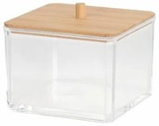 Organizator cosmetice Bamboo Eleganza, 9,5x 9,5 x 8,5 cm