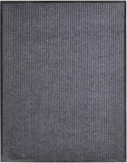 vidaXL Covoraș de ușă, gri, 117x220 cm, PVC