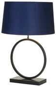 Veioza/Lampa de masa decorativa Elegant negru/navy