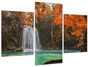 Tablou - Cascadă în Thailanda (90x60 cm)