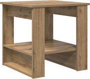 vidaXL Masă de cafea Stejar Artizanal 51 x 50 x 50 cm Lemn compozit