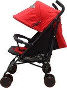 Carucior sport tip umbrela Baby Care™ PRO 803B, Spatar reglabil in 7 trepte, Pozitie somn, Amortizoare, Frana picior, Pliabil, Rosu