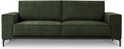 Canapea verde cu tapițerie din chenille 224 cm Copenhagen – Scandic
