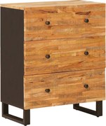 vidaXL Dulap de depozitare Maro 60 x 33 x 75 cm Lemn de mango solid