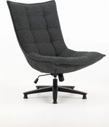 Fotoliu gri închis Cave – Marckeric