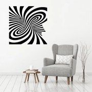 Sticker perete Optical Illusion Square