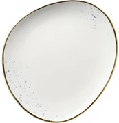 Mäser Farfurie ovală Pintar Alb cu puncte albastre29 x 26 cm, L