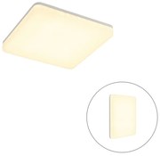 Plafonieră pătrată modernă cu LED inclus - Plater