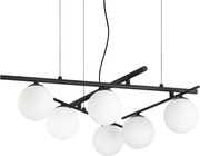 Lustra suspendata moderna ATLAS SP6 NERO