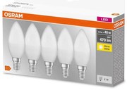 SET 5x Bec LED BASE B40 E14/4,9W/230V 2700K - Osram