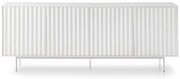 Comodă albă joasă 211x80 cm Sierra – Teulat