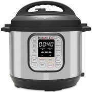 Multicooker Instant Pot 8 113006101, 1200W, 7.6 L, Vas otel inoxidabil, 13 programe, Pentru 8-12 portii, Functie Set and forget, Argintiu/Negru
