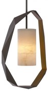Lustra dimabila suspendata design LUX Santos, gunmetal 115371 HZ