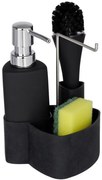 Set de bucătărie EMPIRE BLACK, 4 în 1, WENKO, negru