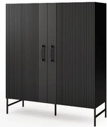 Comoda RAFTT 122x140cm, neagra
