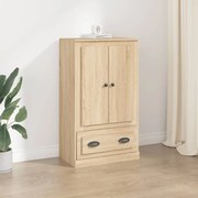 vidaXL Dulap înalt, stejar sonoma, 60x35,5x103,5 cm, lemn prelucrat