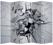 Paravan - Abstracție 3D (210x170 cm)