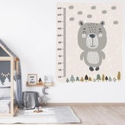 Autocolante de perete - Metru - Ursuleț
