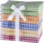 decoDoma Set prosoape de bucătărie din bumbac 10 buc