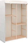 vidaXL Dulap de haine cu 3 rafturi, 110 x 40 x 170 cm