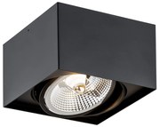 Plafoniera Spot aplicat tavan directionabil RODOS PLUS 1 negru