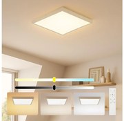 Brilagi - Lampă de baie FRAME SMART LED dimabilă, 50W/230V, 60x60, IP44 + telecomandă