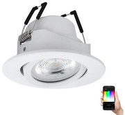 Corp de iluminat LED RGBW încastrat dimabil SALICETO-Z LED/5W/230V Eglo 99671